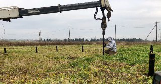 Установка винтовых свай Таганрог цена от 3123 руб.